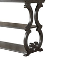 Lorraine Wooden Scroll TV Stand and Sofa Table by iNSPIRE Q Classic