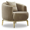 Arianna 4-Piece Living Room Set: Two Sofas and Two Chairs