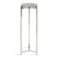 Kate and Laurel Aguilar Glamorous Drink Table - 9x9x23 Inches