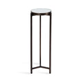 Kate and Laurel Aguilar Glamorous Drink Table - 9x9x23 Inches