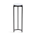 Kate and Laurel Aguilar Glamorous Drink Table - 9x9x23 Inches