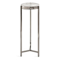 Kate and Laurel Aguilar Glamorous Drink Table - 9x9x23 Inches
