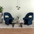 Modern Elegant Boucle Upholstered Accent Chair with MDF Wood Frame for Home Office, Living Room, and Bedroom