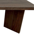 Donovan Rectangular Coffee Table in Mango Brown