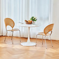 Round Tulip Dining Table in Mid-Century Modern Style
