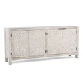 Vintage Cream Astrid 4-Door Sideboard by Classic Home