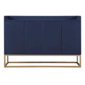 47.2-Inch Modern Sideboard/Buffet with Spacious Table and Four Doors