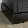 Modern Sideboard Buffet Cabinet with 2 Drawers and Adjustable Shelves - Ideal Coffee Bar Storage