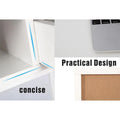 JJS 48" Contemporary Writing Desk with Drawers - Spacious Home Office Computer Workstation with Storage