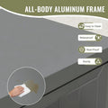 Freestanding Outdoor Kitchen Island with Storage and Prep Table - Grill Storage Cabinet
