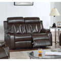 Poundex Reclining Loveseat