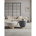 Manhattan Comfort Contemporary Anderson 2.0 Upholstered 3-Piece Table Collection