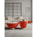 Manhattan Comfort Contemporary Anderson 2.0 Upholstered 3-Piece Table Collection