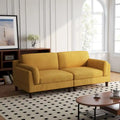 90-Inch Oversized Corduroy Sofa for Living Room with Reversible Cushions