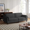 90-Inch Oversized Corduroy Sofa for Living Room with Reversible Cushions
