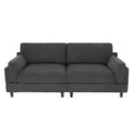 90-Inch Oversized Corduroy Sofa for Living Room with Reversible Cushions