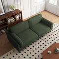 90-Inch Oversized Corduroy Sofa for Living Room with Reversible Cushions