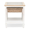Island Breeze Single-Basket Side Table