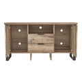 2-Door, 2-Drawer Storage Cabinet and TV Stand