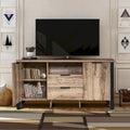 2-Door, 2-Drawer Storage Cabinet and TV Stand