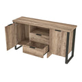 2-Door, 2-Drawer Storage Cabinet and TV Stand