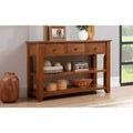 48-Inch Solid Pine Wood Console Table