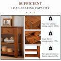 48-Inch Solid Pine Wood Console Table