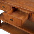 48-Inch Solid Pine Wood Console Table