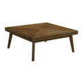 Diamond Parquet Walnut Coffee Table by Hayward