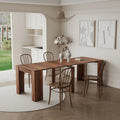 Versatile Extendable Rectangular Dining Console Table for 4 to 8 Guests