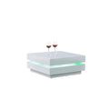 Artiva Contemporary Coffee Table with Remote-Controlled Multi-LED Lighting