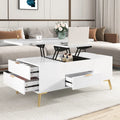 Versatile Lift-Top Coffee Table with Storage Drawers