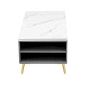 Versatile Lift-Top Coffee Table with Storage Drawers