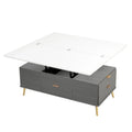 Versatile Lift-Top Coffee Table with Storage Drawers