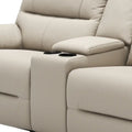 Malibu 79 Leather Power Reclining Loveseat with Console and Cup Holders - 2-Piece Set