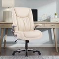 Ergonomic Office Chair with High Back Flip Up Armrests and Rolling Base