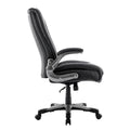 Ergonomic Office Chair with High Back Flip Up Armrests and Rolling Base