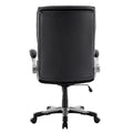 Ergonomic Office Chair with High Back Flip Up Armrests and Rolling Base