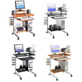 Space-Saving Ergonomic Computer Desk