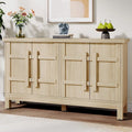 55-Inch Rustic Wood Farmhouse Buffet Cabinet with Ample Storage