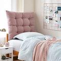 Tufted Queen Puffy Headboard for College by DormCo