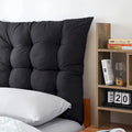Tufted Queen Puffy Headboard for College by DormCo