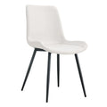 Set of 4 Modern Artificial Leather Dining Chairs for Kitchen