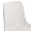Set of 4 Modern Artificial Leather Dining Chairs for Kitchen