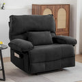 Spacious Manual Recliner Sofa Chair for Living Room