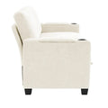 Versatile Chenille Storage Loveseat Sofa