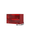 LED-Illuminated Glass Door Shoe Storage Cabinet for Sneakers