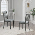 4-Piece Counter Height Dining Chair Set with Cushioned Seats