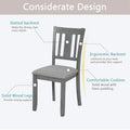 4-Piece Counter Height Dining Chair Set with Cushioned Seats