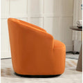 360-Degree Swivel Barrel Accent Chair